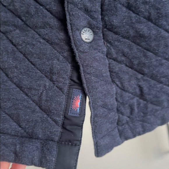 Faherty Epic Quilted Fleece CPO Shirt Jacket - Picture 9 of 15